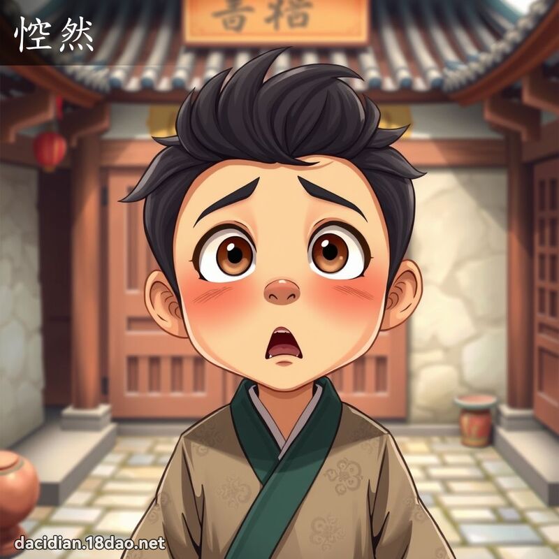 悾然 - 国语大辞典配图