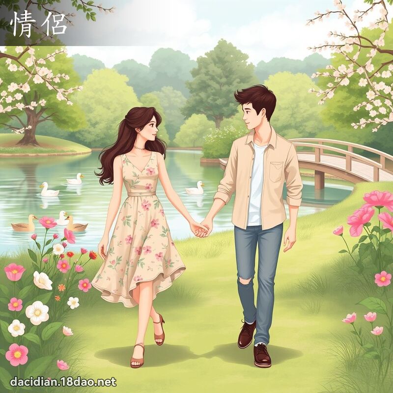 情侶 - 國語大辭典配圖