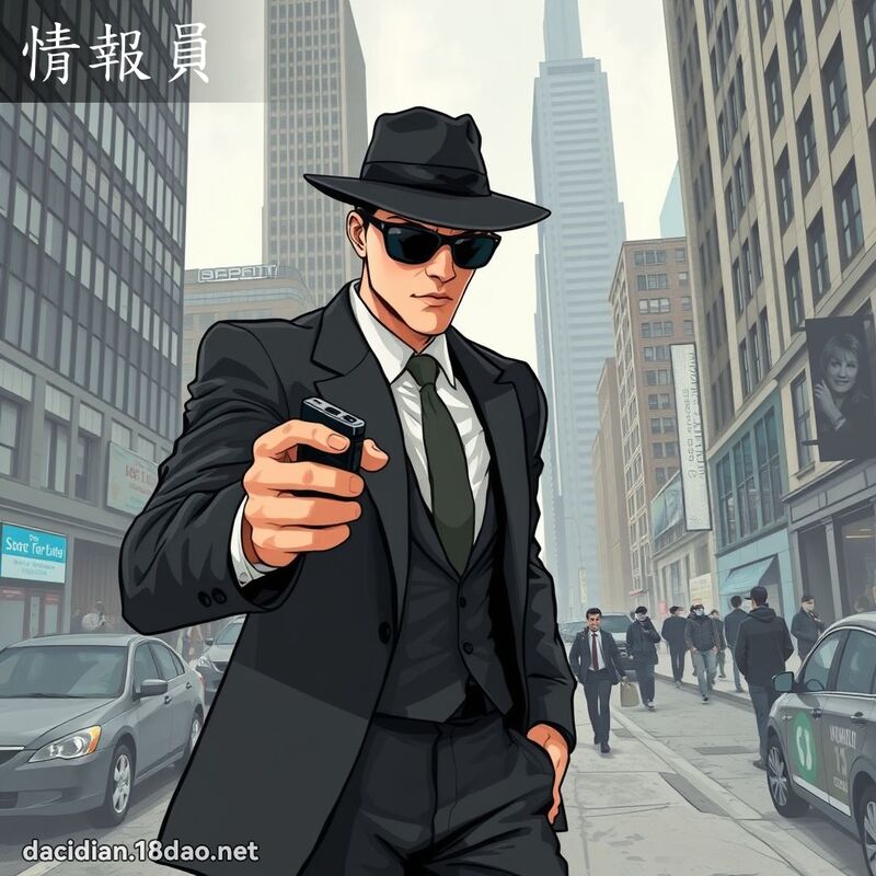 情报员 - 国语大辞典配图