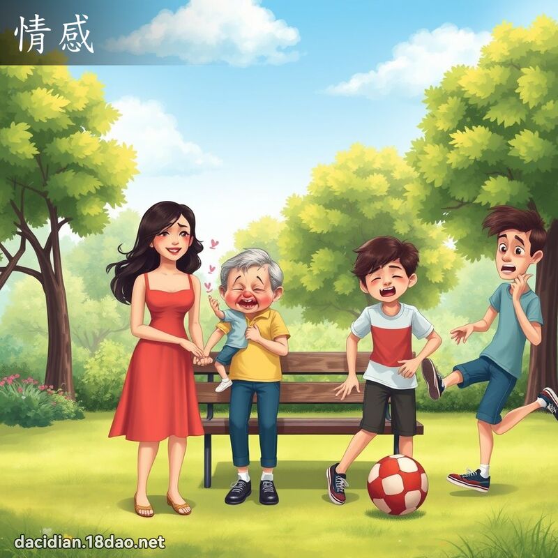 情感 - 國語大辭典配圖