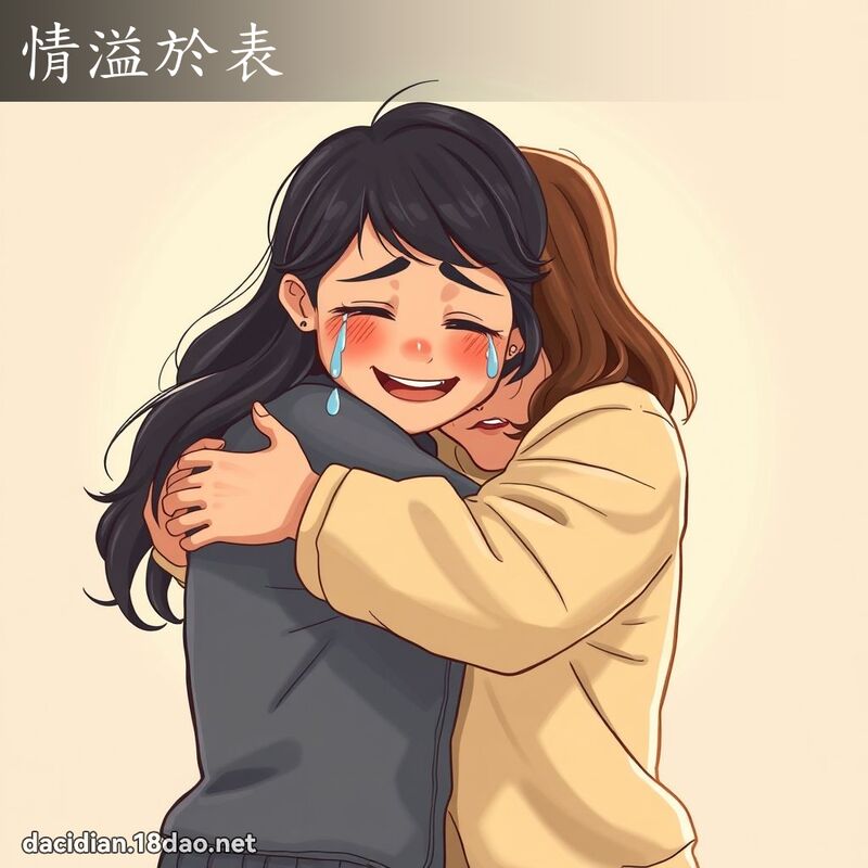 情溢於表 - 国语大辞典配图