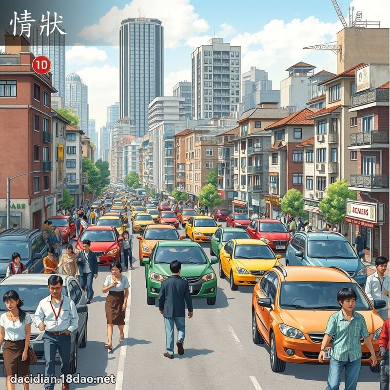 情狀 - 國語大辭典配圖