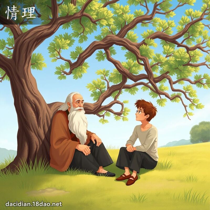 情理 - 國語大辭典配圖