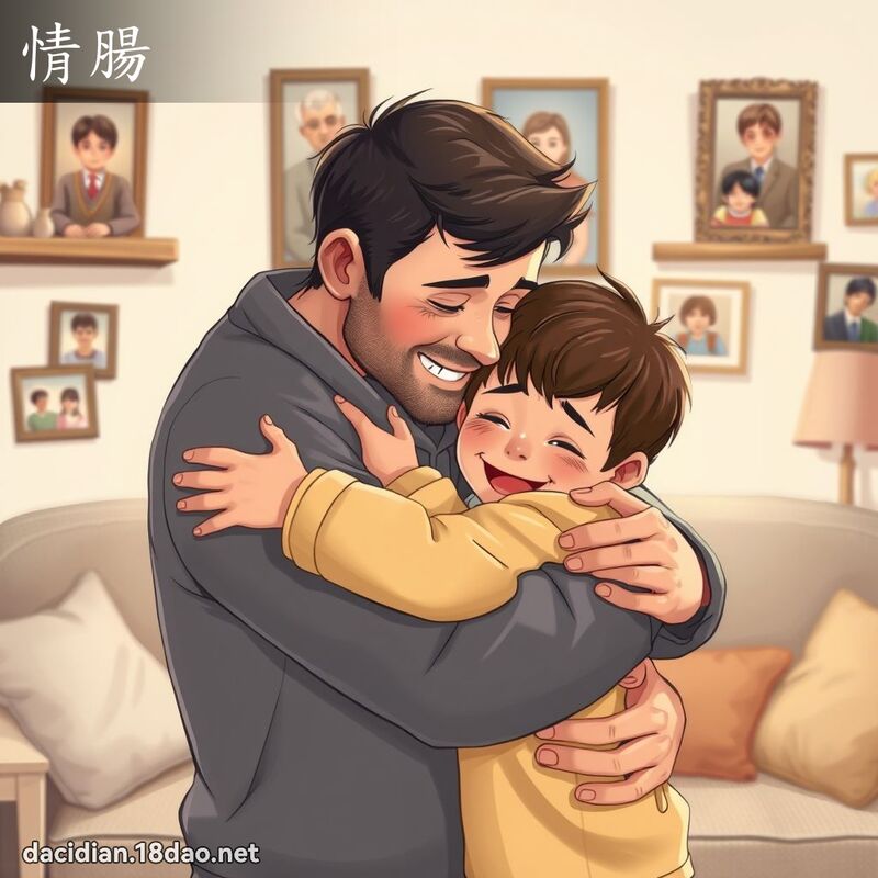 情肠 - 国语大辞典配图