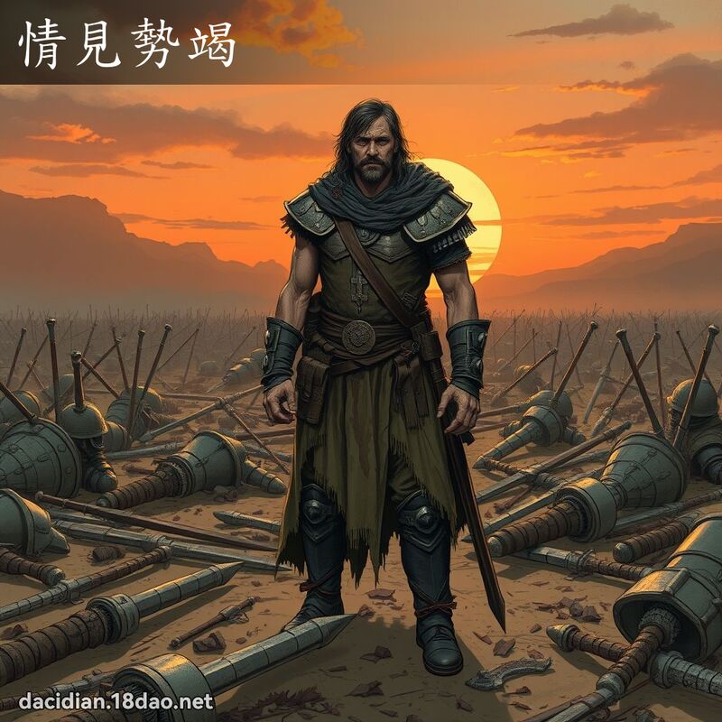 情见势竭 - 国语大辞典配图