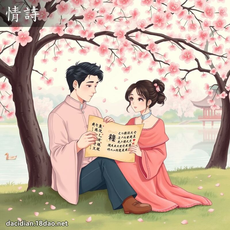 情诗 - 国语大辞典配图