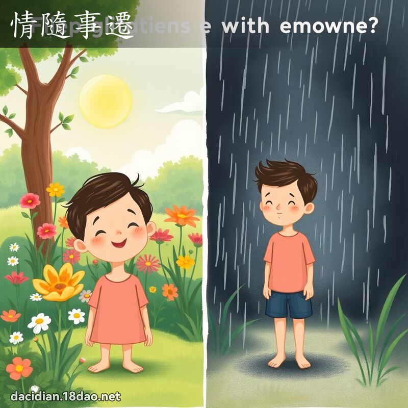 情隨事遷 - 國語大辭典配圖