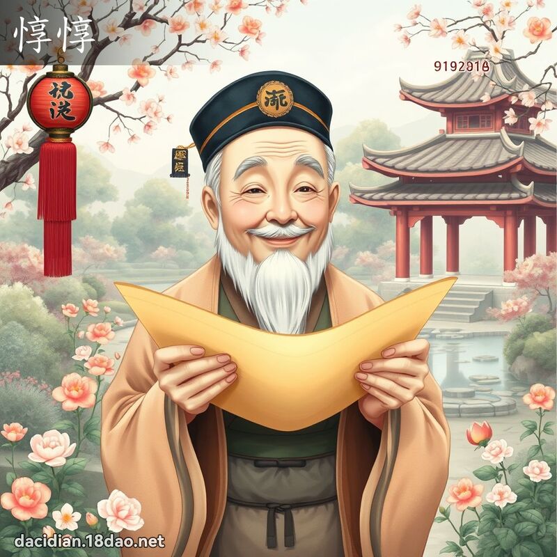 惇惇 - 国语大辞典配图