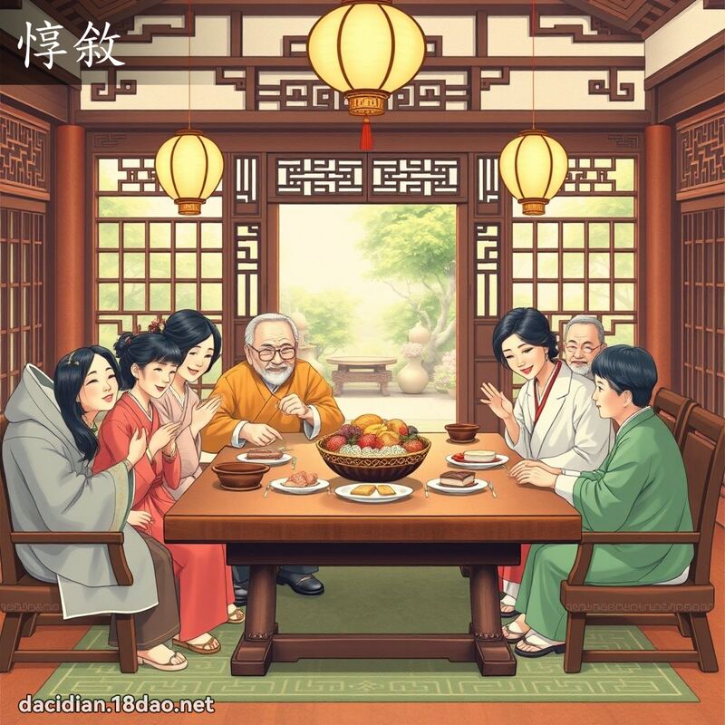 惇敘 - 国语大辞典配图