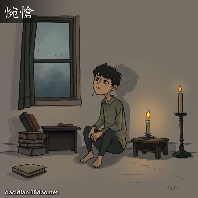 惋愴 - 國語大辭典配圖