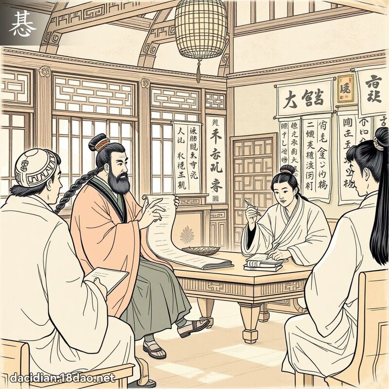 惎 - 国语大辞典配图