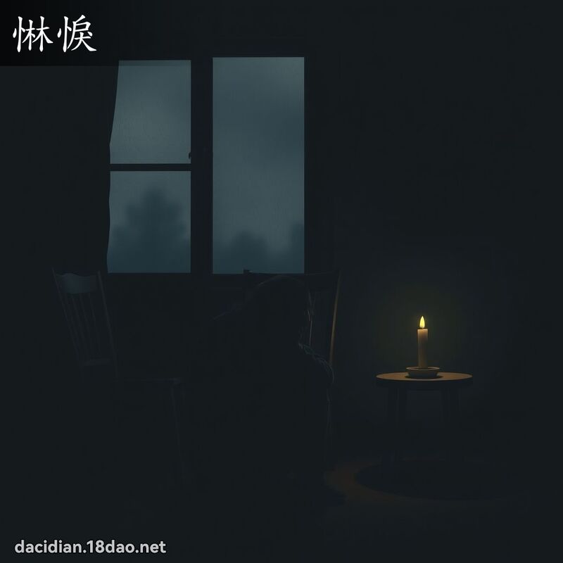 惏悷 - 國語大辭典配圖
