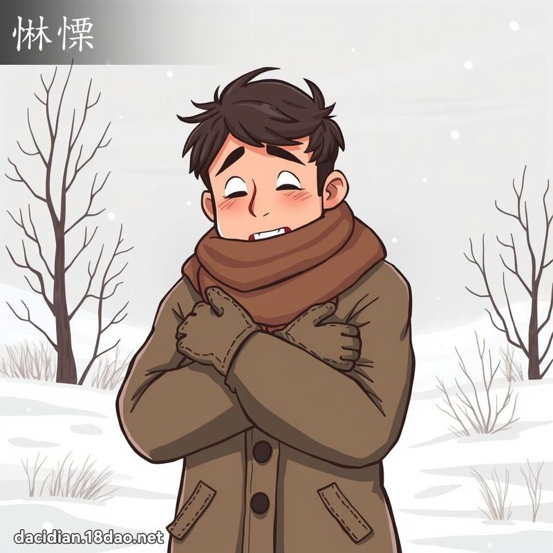 惏慄 - 國語大辭典配圖