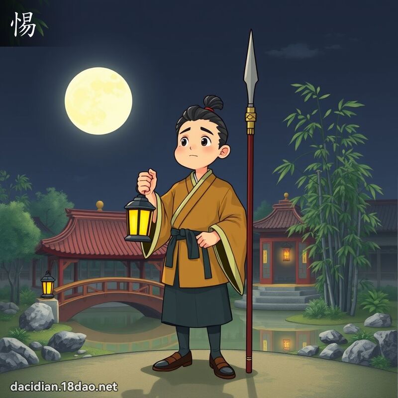 惕 - 國語大辭典配圖