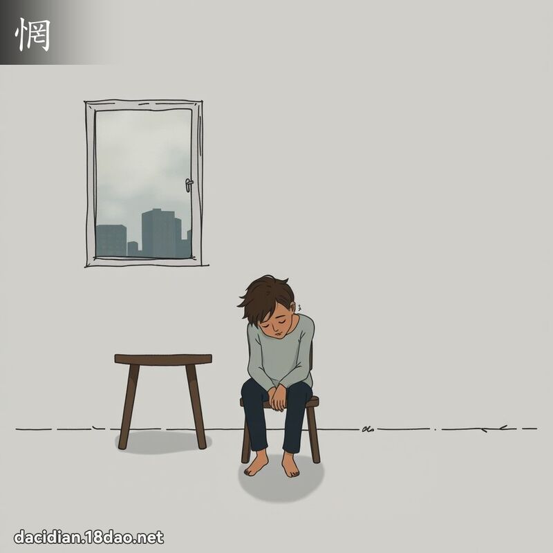 惘 - 国语大辞典配图