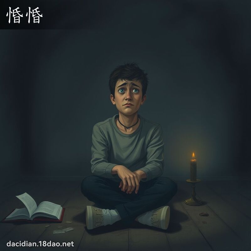 惛惛 - 国语大辞典配图
