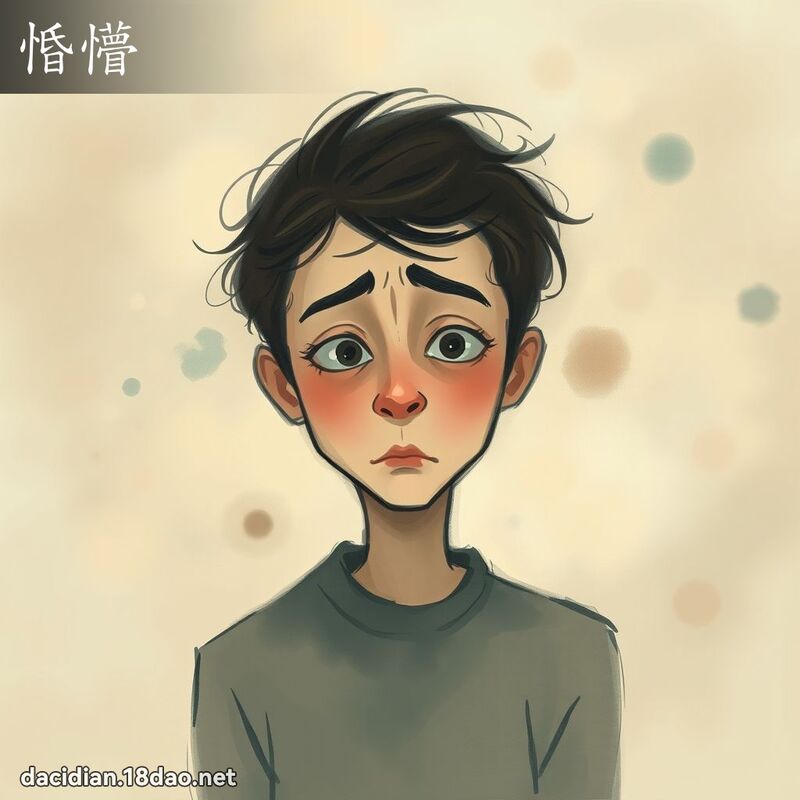 惛懵 - 国语大辞典配图