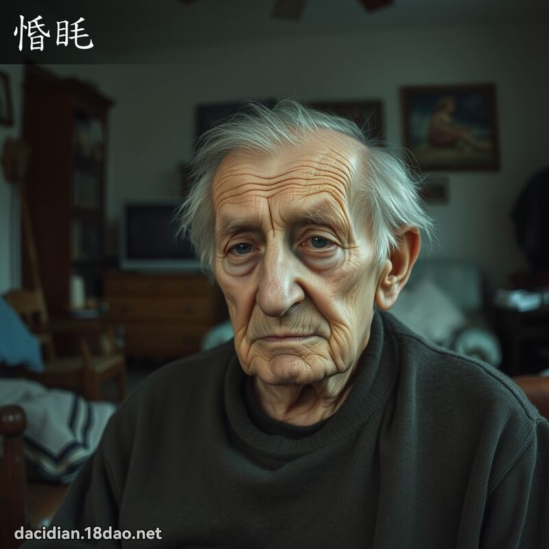 惛眊 - 国语大辞典配图