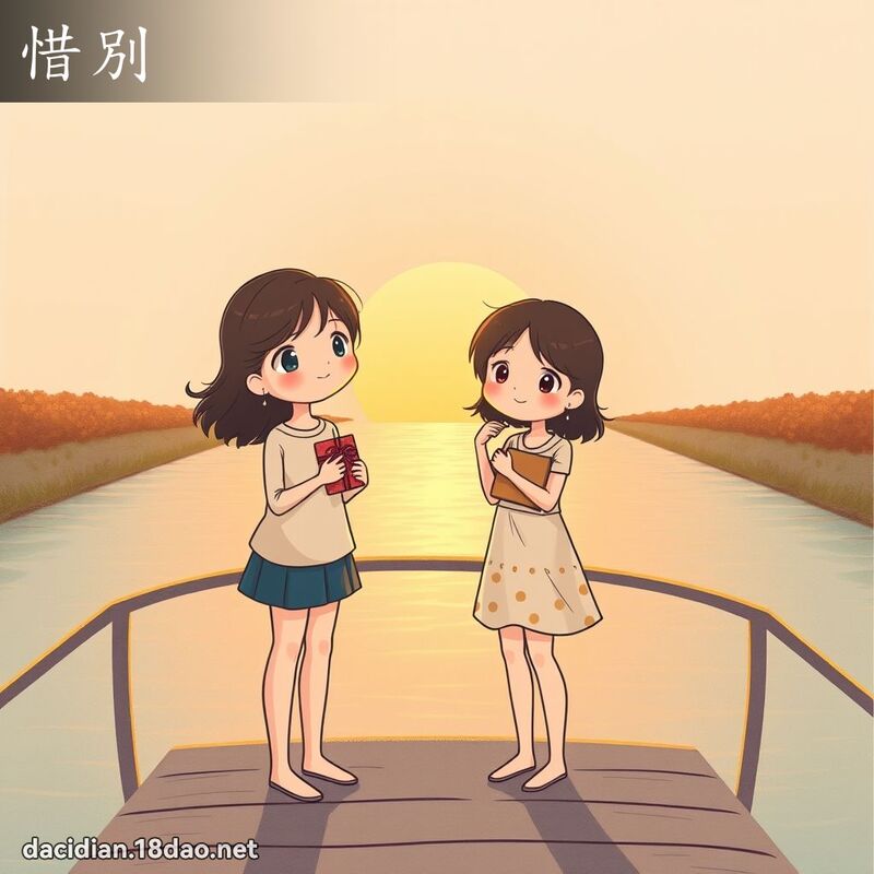 惜別 - 国语大辞典配图