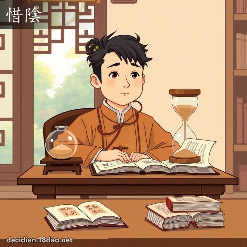 惜阴 - 国语大辞典配图