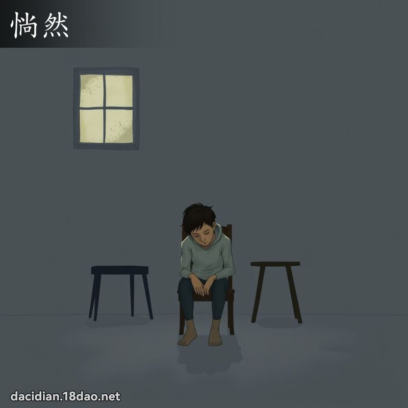 惝然 - 國語大辭典配圖