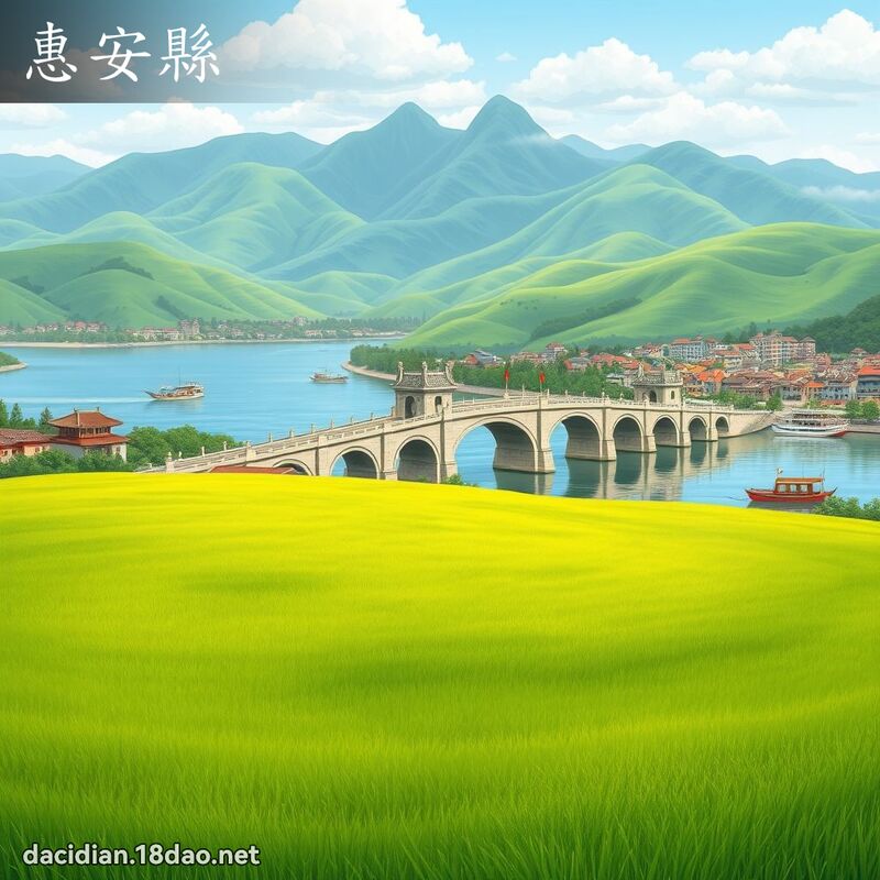 惠安縣 - 國語大辭典配圖