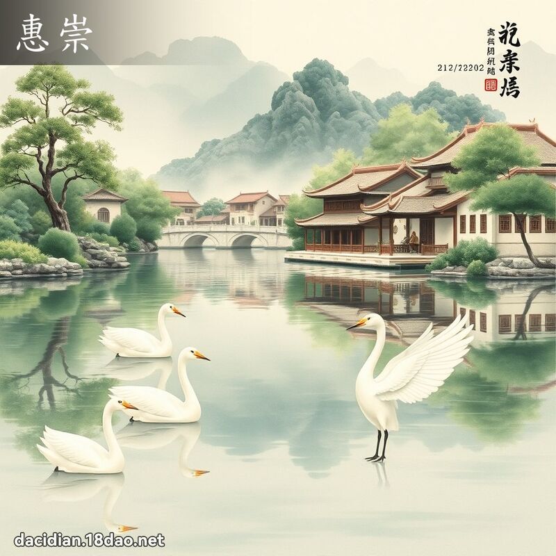 惠崇 - 国语大辞典配图