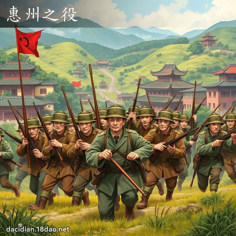 惠州之役 - 国语大辞典配图