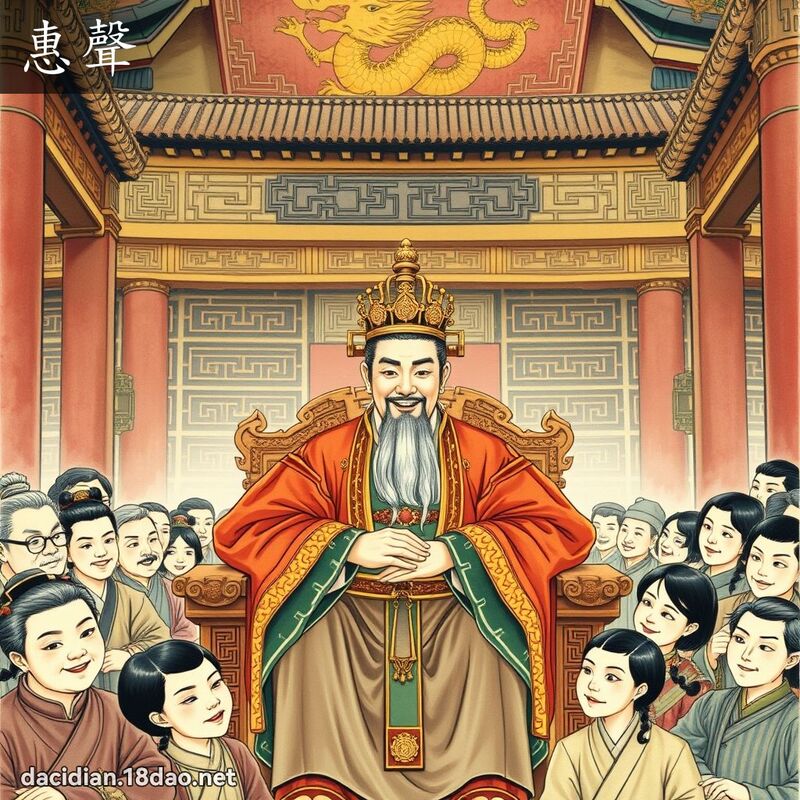 惠聲 - 國語大辭典配圖