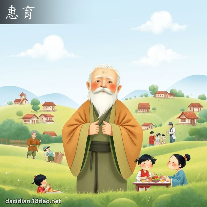 惠育 - 國語大辭典配圖