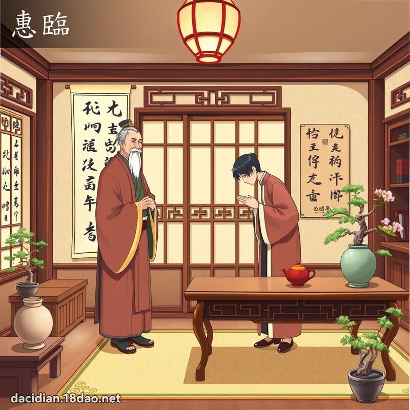 惠临 - 国语大辞典配图