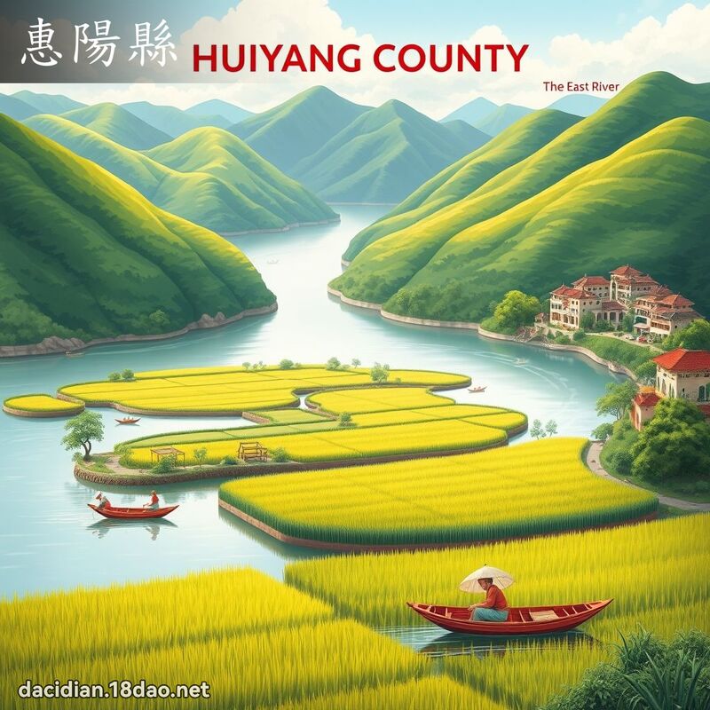 惠陽縣 - 國語大辭典配圖