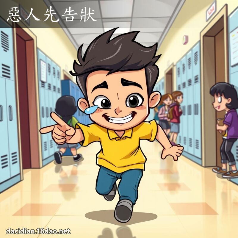 惡人先告狀 - 國語大辭典配圖