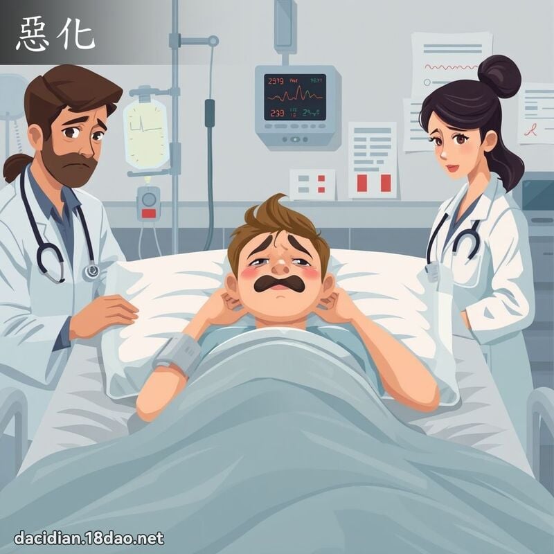 惡化 - 國語大辭典配圖