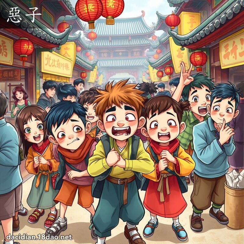 惡子 - 國語大辭典配圖