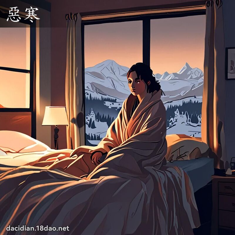 惡寒 - 國語大辭典配圖