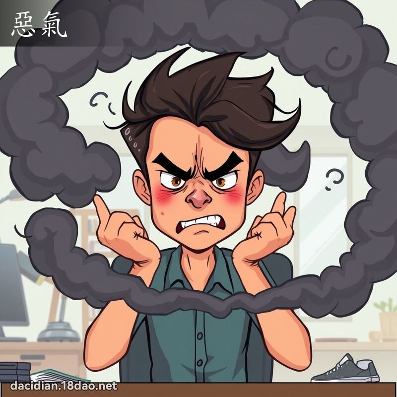 惡氣 - 國語大辭典配圖
