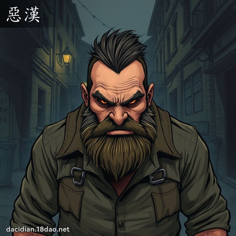 惡漢 - 國語大辭典配圖