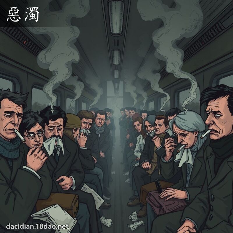 惡濁 - 國語大辭典配圖