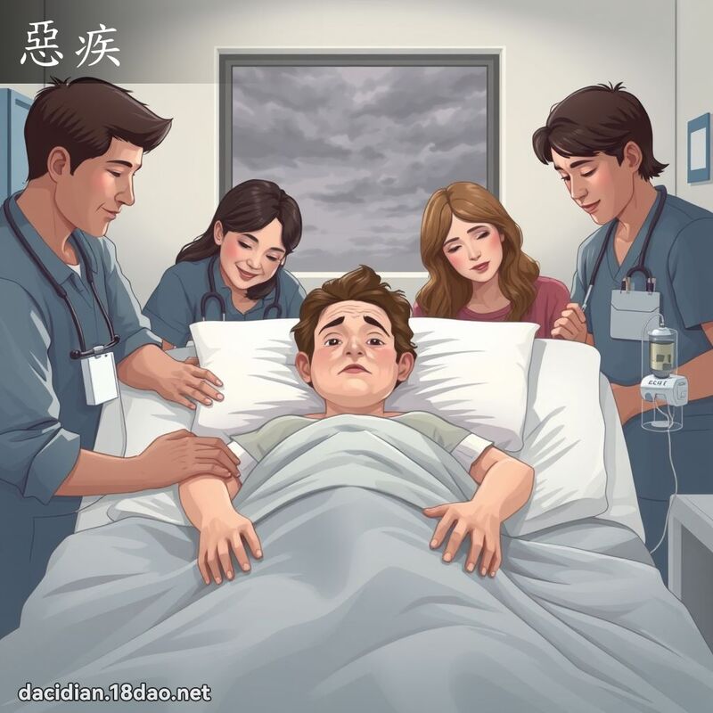 惡疾 - 國語大辭典配圖