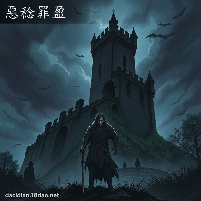 恶稔罪盈 - 国语大辞典配图
