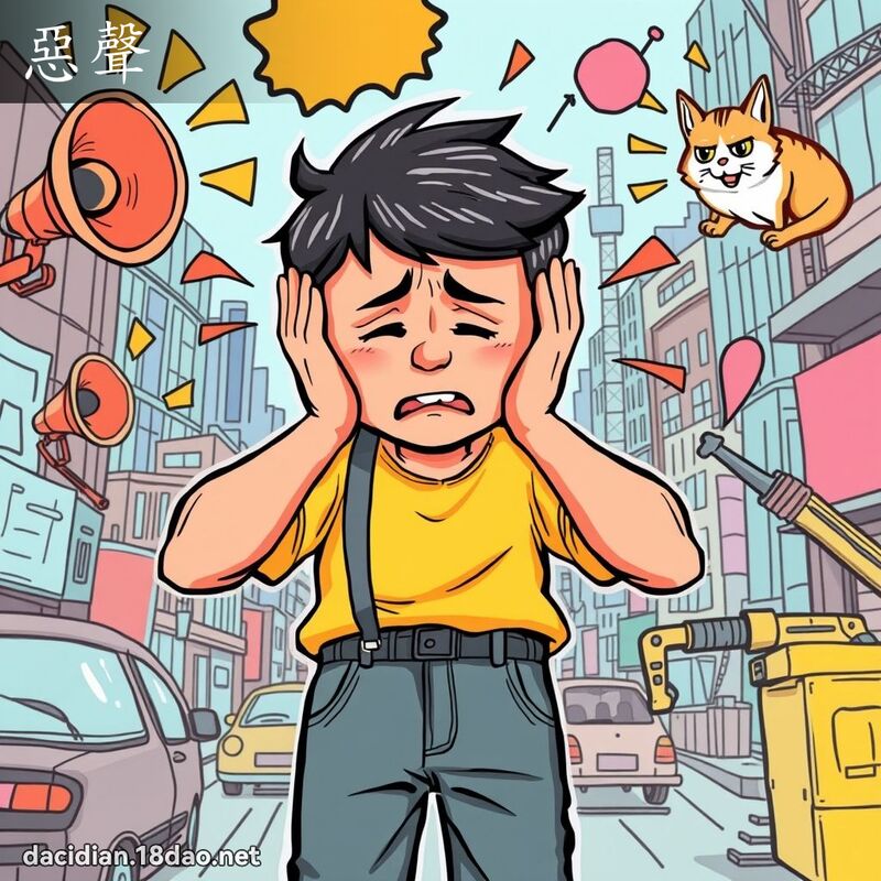 惡聲 - 國語大辭典配圖