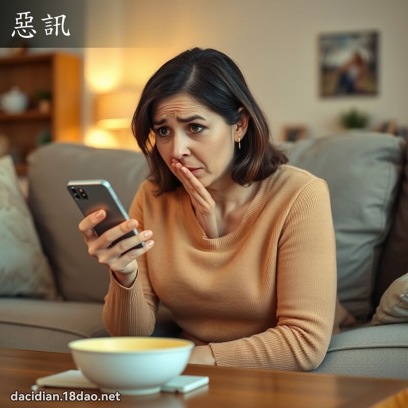恶讯 - 国语大辞典配图