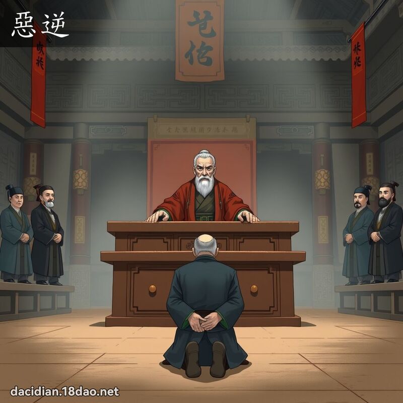 恶逆 - 国语大辞典配图