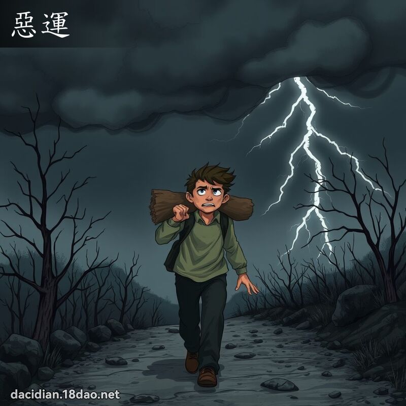 惡運 - 國語大辭典配圖