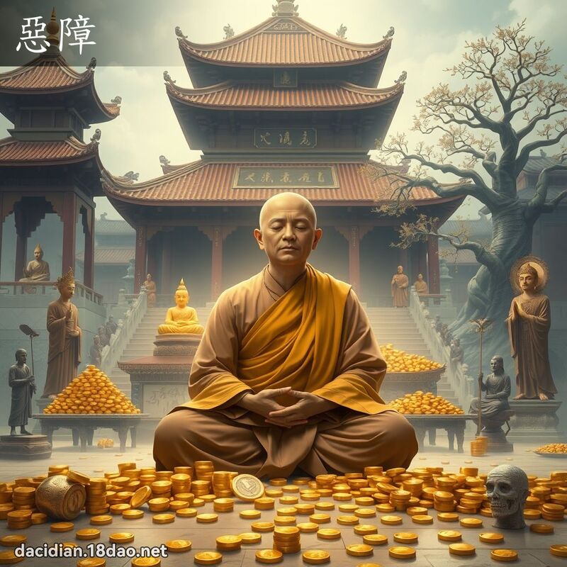 恶障 - 国语大辞典配图