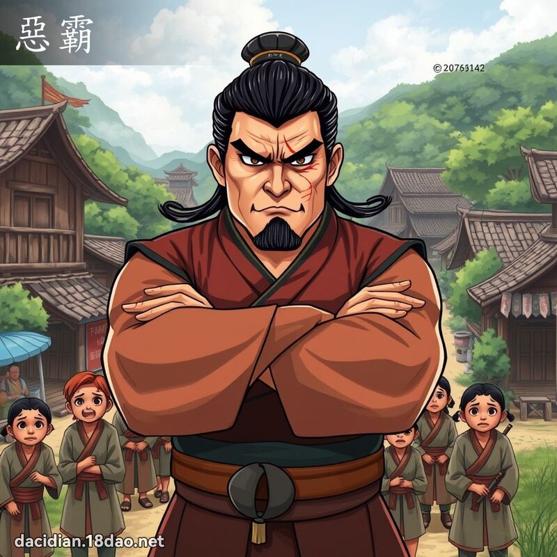 惡霸 - 國語大辭典配圖