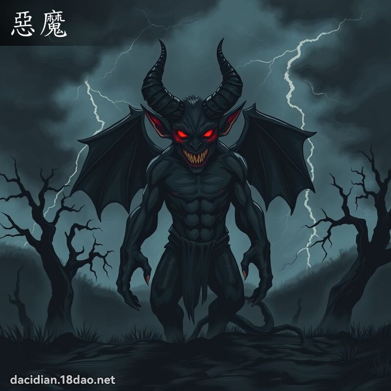 恶魔 - 国语大辞典配图