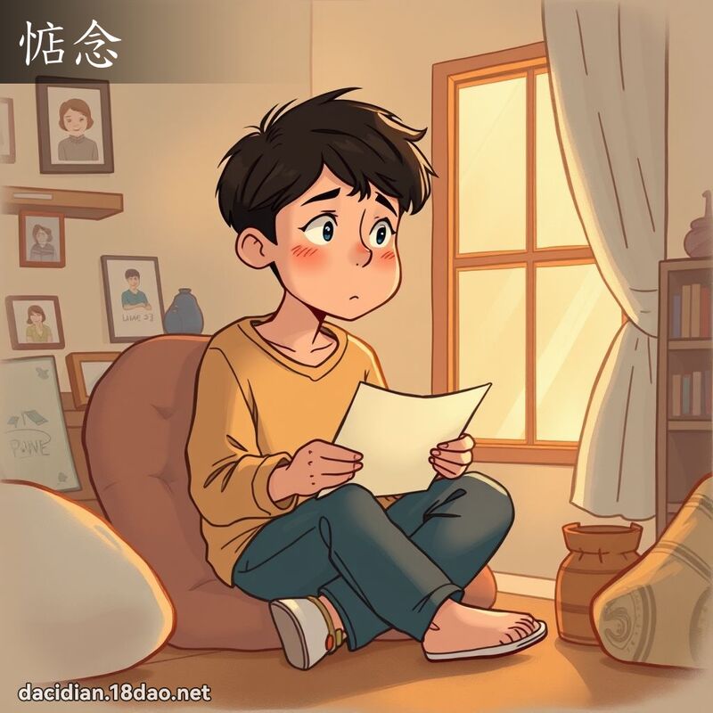 惦念 - 國語大辭典配圖