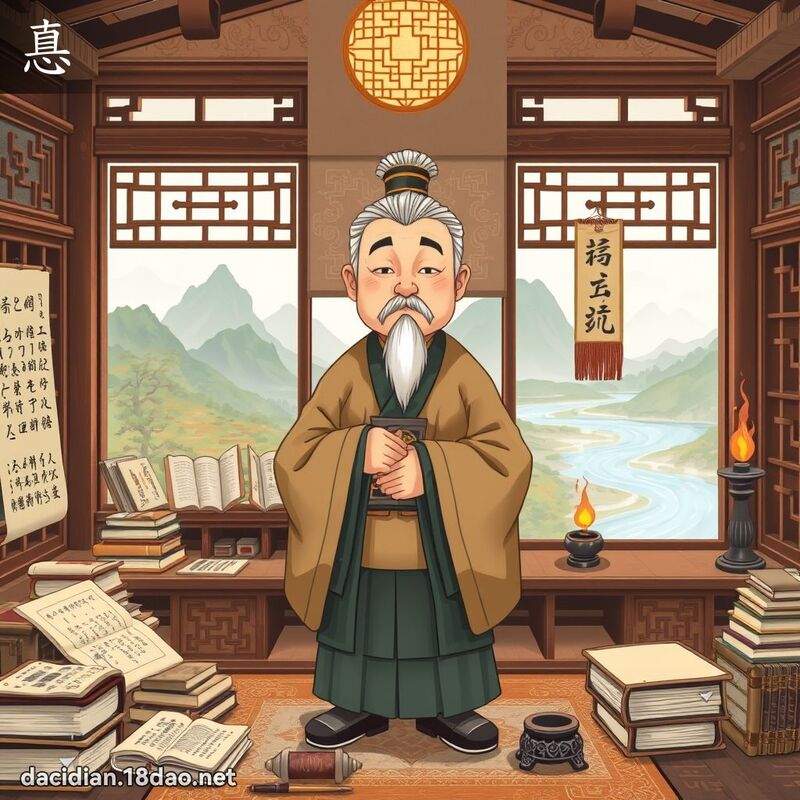 惪 - 国语大辞典配图